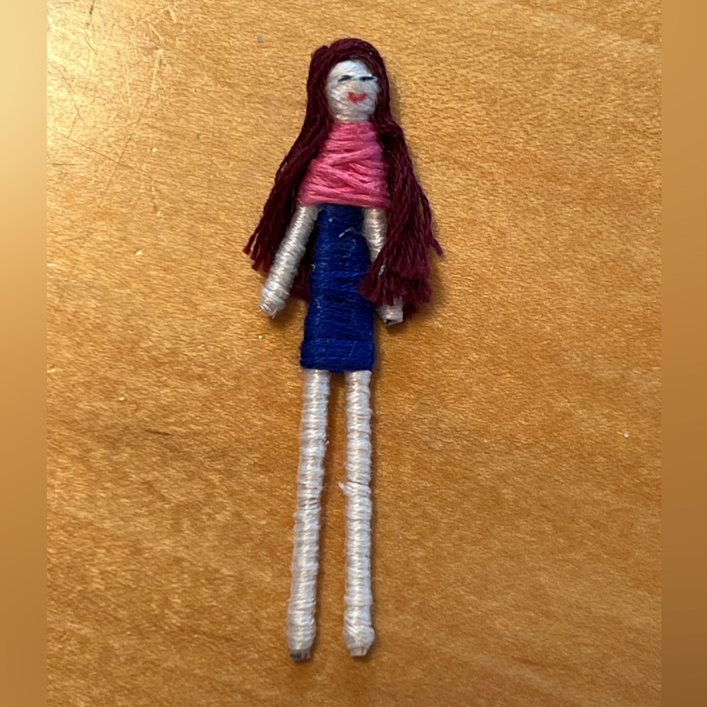 Worry Dolls / Toothpick Dolls / Paperclip Doll - Picture 7 of 15